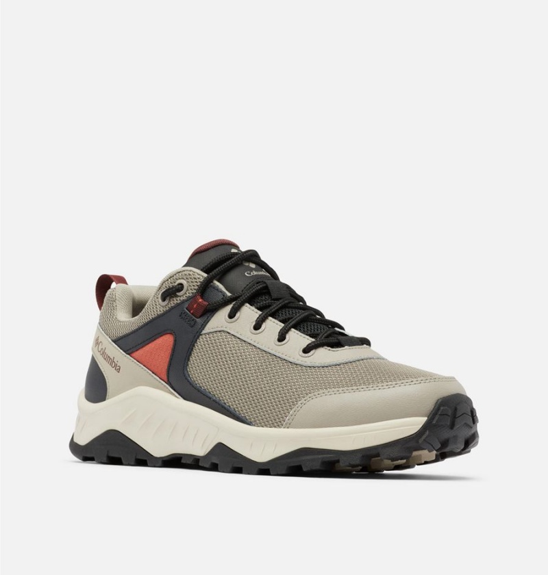 Columbia Trailstorm Ascend Waterproof Men's Hiking Shoes Beige | IEWYAS-012