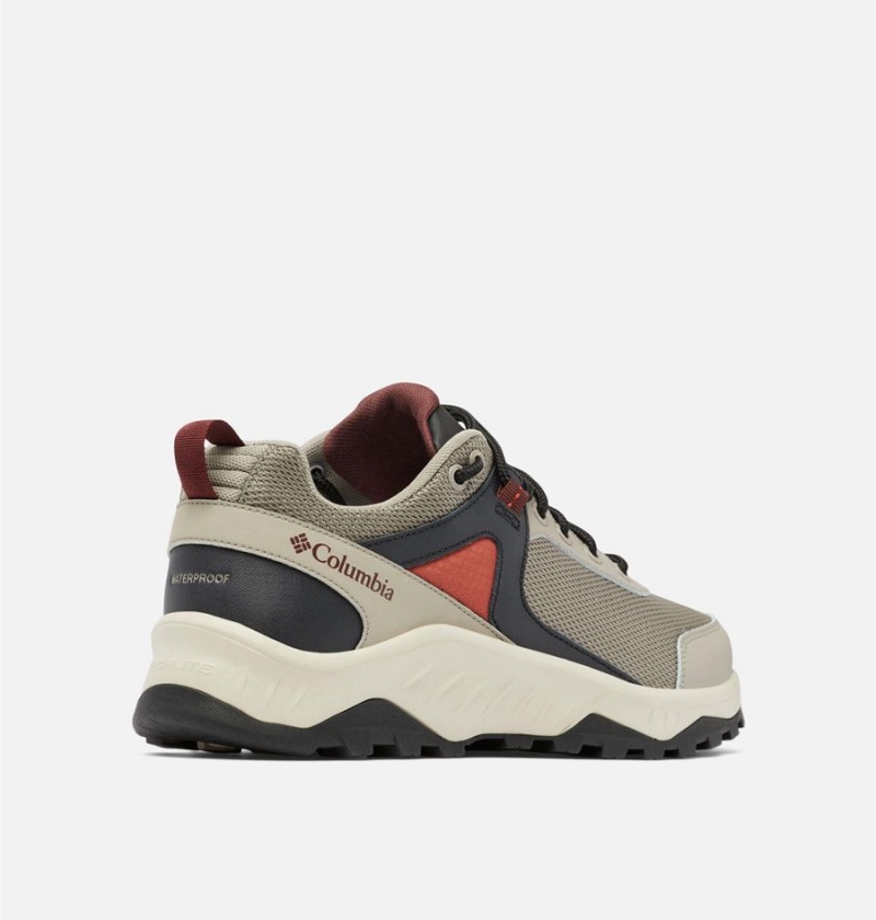 Columbia Trailstorm Ascend Waterproof Men's Hiking Shoes Beige | IEWYAS-012