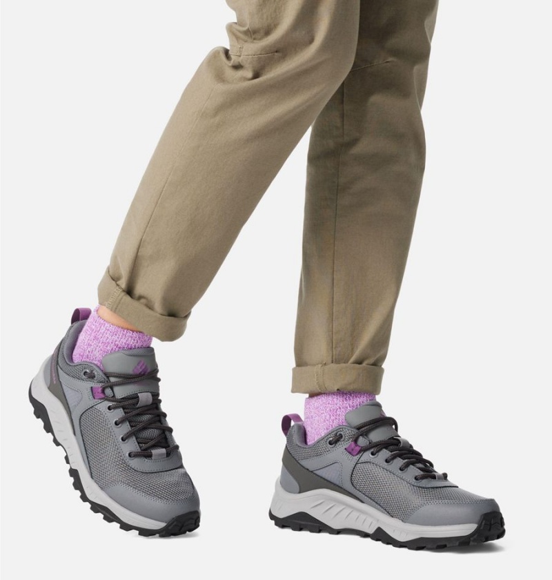 Columbia Trailstorm Ascend Waterproof Women's Sneakers Grey | QXUKHF-906