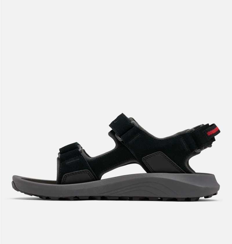 Columbia Trailstorm Hiker 3-Strap Men's Sandals Black | ZSFTVC-789