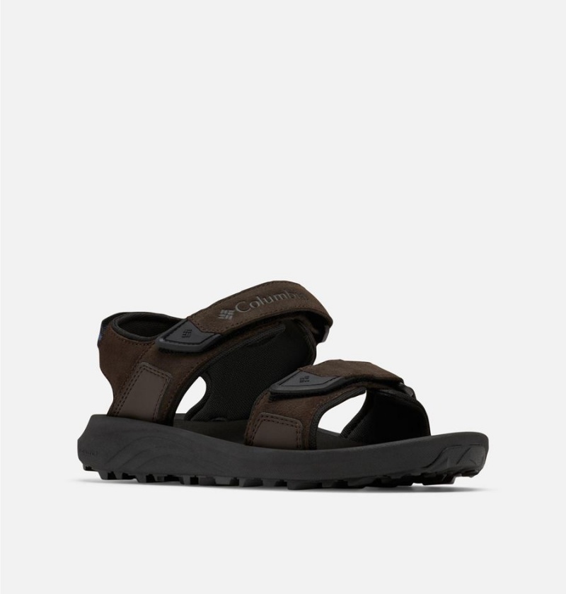 Columbia Trailstorm Hiker Two Strap Men's Sandals Black | LPRFHZ-639
