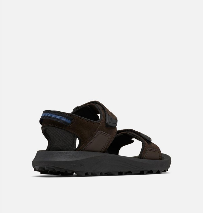Columbia Trailstorm Hiker Two Strap Men's Sandals Black | LPRFHZ-639