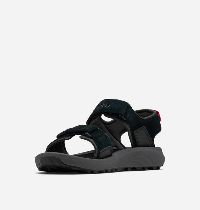 Columbia Trailstorm Hiker Two Strap Men's Sandals Black | SZBLXA-714