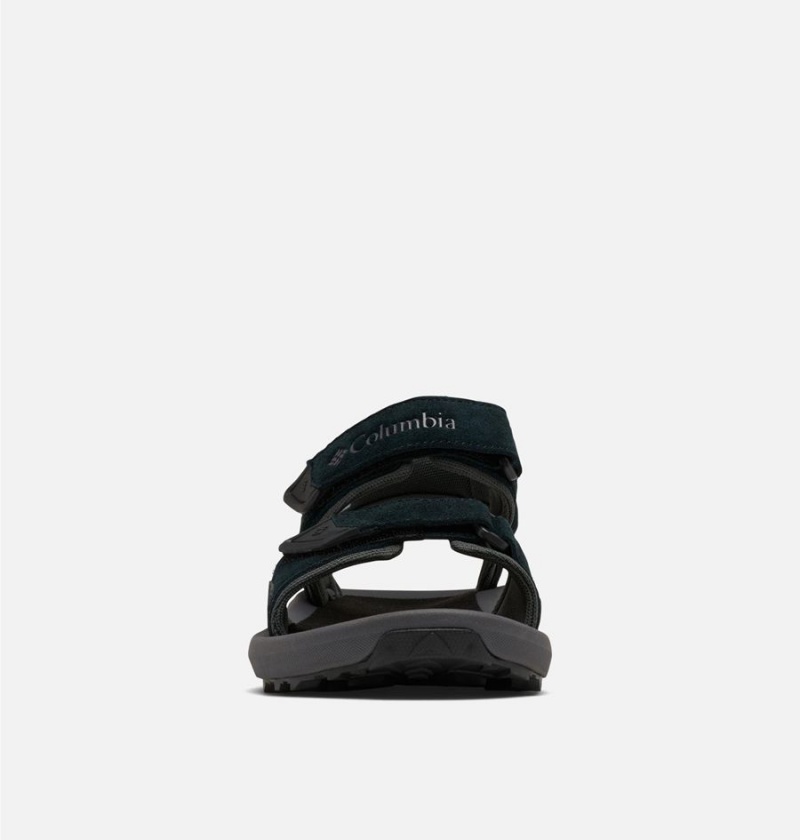 Columbia Trailstorm Hiker Two Strap Men's Sandals Black | SZBLXA-714