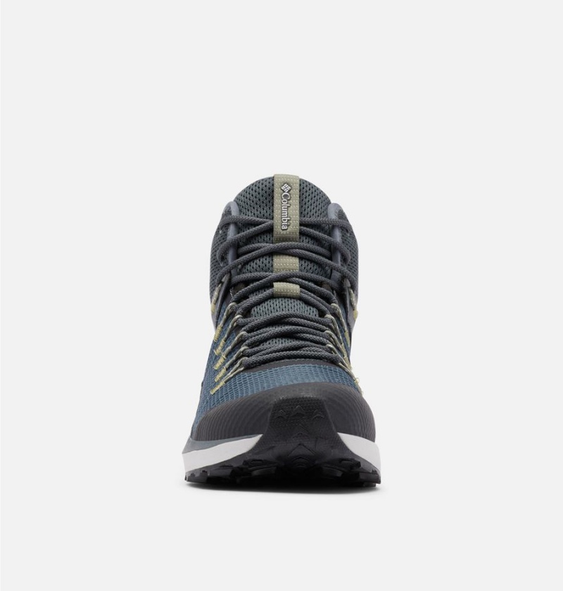 Columbia Trailstorm Mid Waterproof Men's Hiking Shoes Grey | XMBAGJ-169