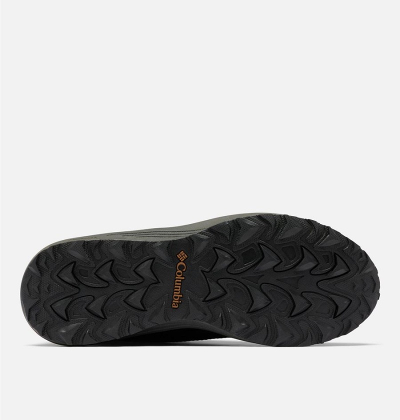 Columbia Trailstorm Mid Waterproof Men's Hiking Shoes Black | OGMQYR-065