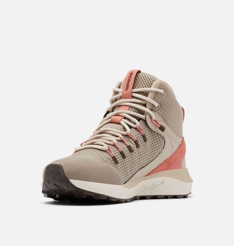 Columbia Trailstorm Mid Waterproof Women's Hiking Shoes Grey | KAIYUP-809
