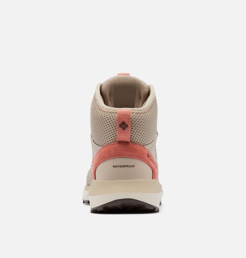 Columbia Trailstorm Mid Waterproof Women's Hiking Shoes Grey | KAIYUP-809
