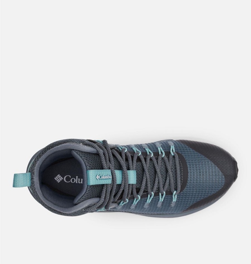 Columbia Trailstorm Mid Waterproof Women's Hiking Shoes Navy | KFBXRG-130