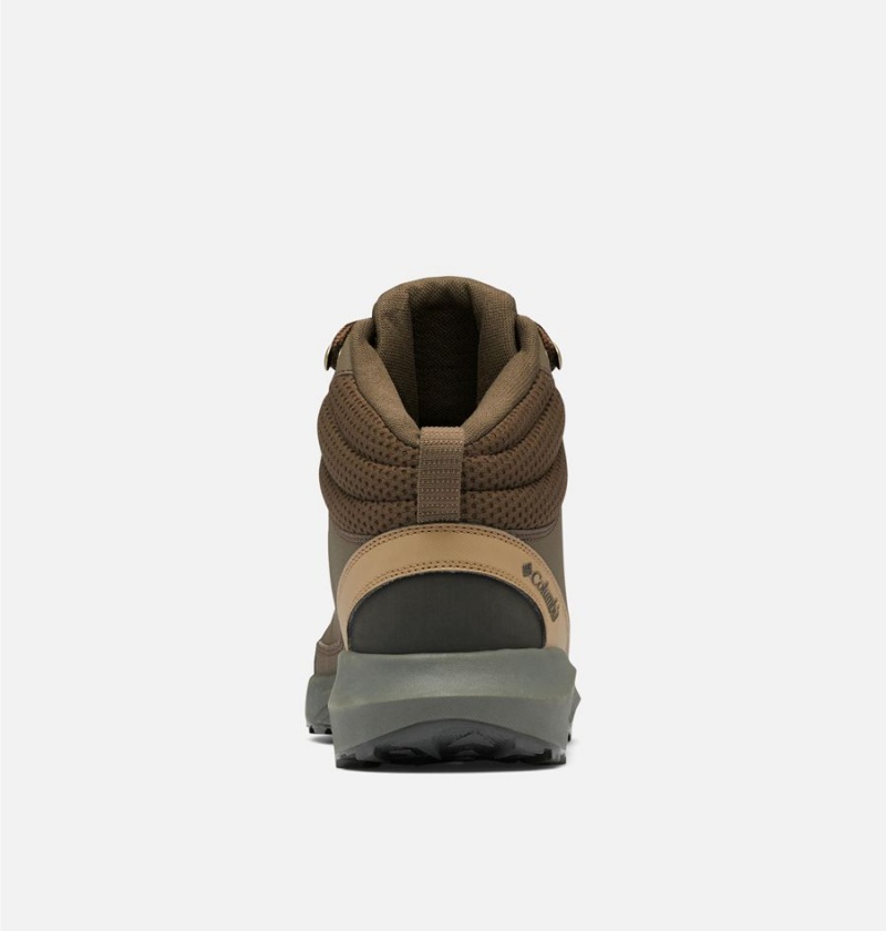 Columbia Trailstorm Peak Mid Men's Hiking Shoes Brown | MNZEFL-398
