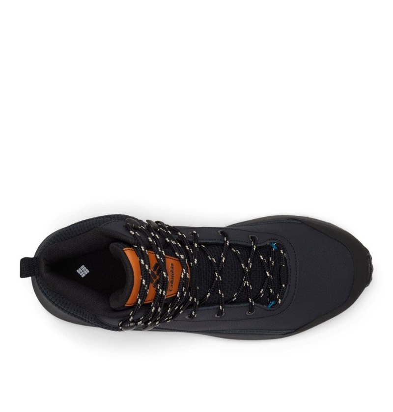 Columbia Trailstorm Peak Mid Men's Hiking Shoes Black | OIWNXU-189