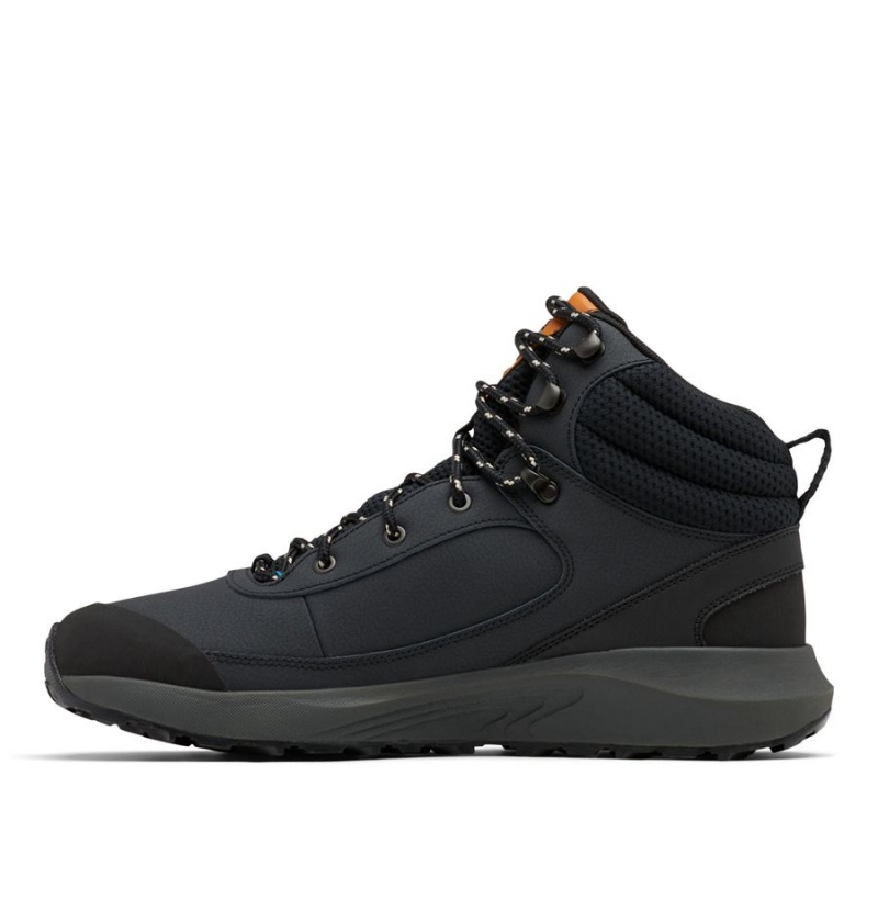 Columbia Trailstorm Peak Mid Men's Hiking Shoes Black | OIWNXU-189