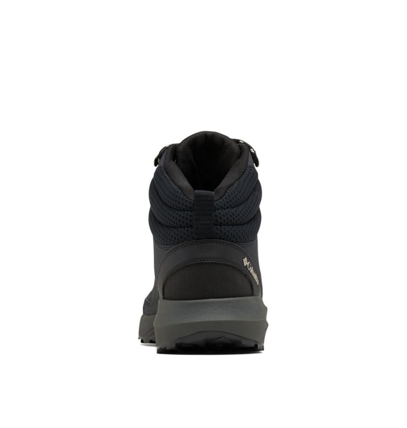 Columbia Trailstorm Peak Mid Men's Hiking Shoes Black | OIWNXU-189
