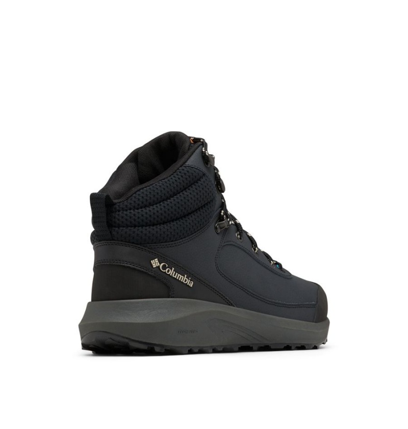 Columbia Trailstorm Peak Mid Men's Hiking Shoes Black | OIWNXU-189