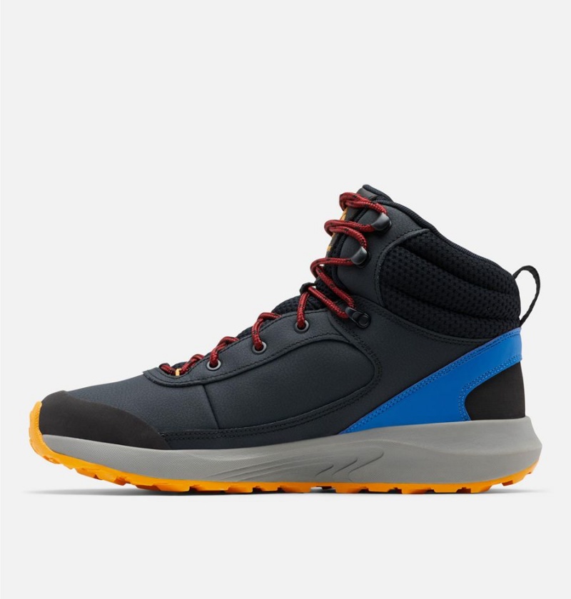 Columbia Trailstorm Peak Mid Men's Hiking Shoes Navy | KGEDHA-612
