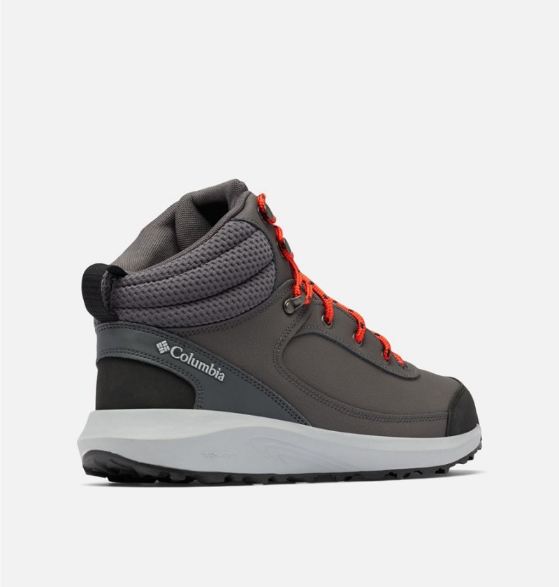 Columbia Trailstorm Peak Mid Men's Hiking Shoes Grey | EFLOTS-739