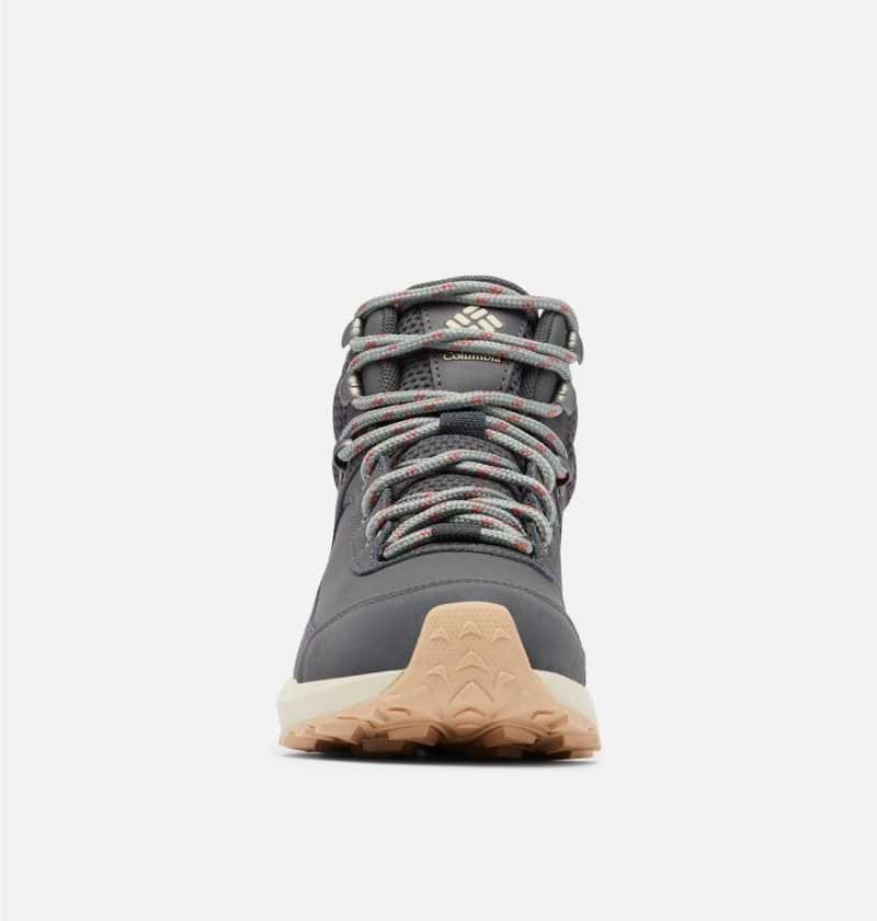 Columbia Trailstorm Peak Mid Women's Hiking Shoes Grey | PLZQTG-023