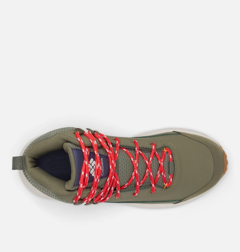 Columbia Trailstorm Peak Mid Women's Hiking Shoes Green | SCGRNE-012