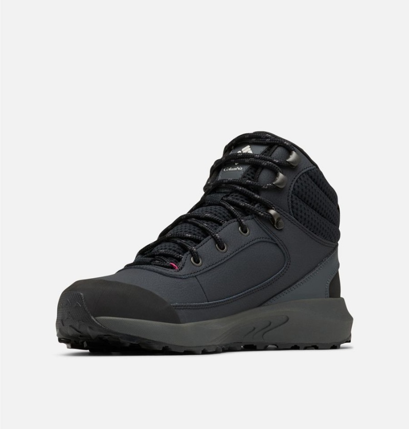 Columbia Trailstorm Peak Mid Women's Hiking Shoes Black | AIHKZW-134