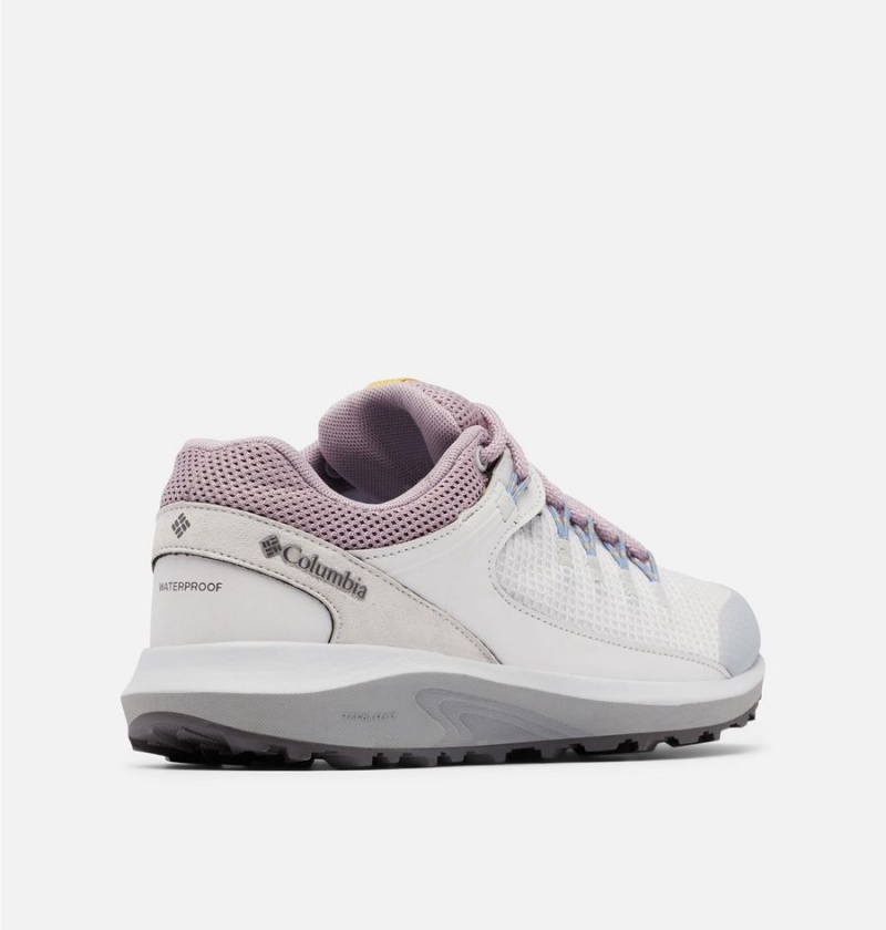 Columbia Trailstorm Waterproof Women's Hiking Shoes Grey | YHDJTQ-064