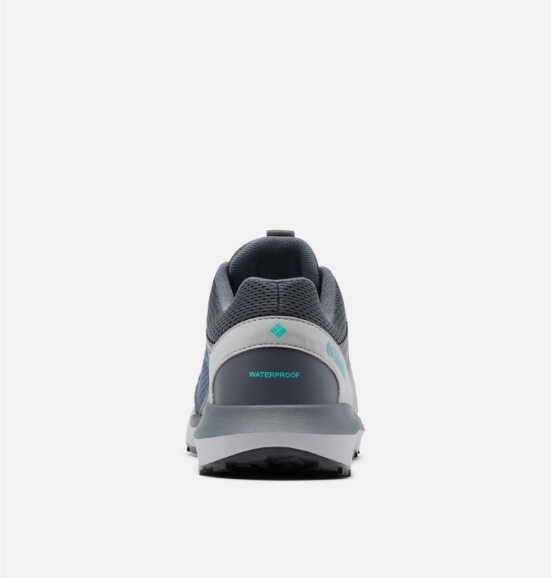 Columbia Trailstorm Waterproof Women's Hiking Shoes Grey | HVRZMB-968
