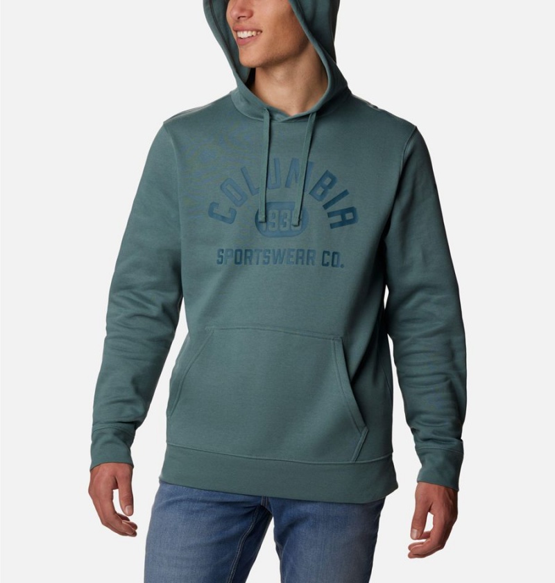 Columbia Trek Men's Hoodie Blue | MYXUNO-801