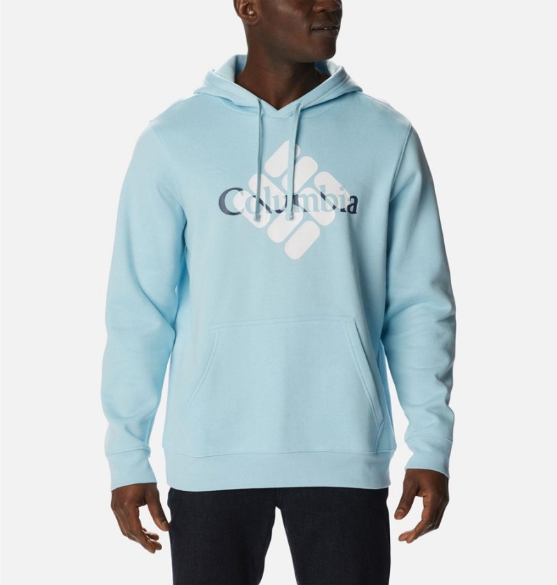 Columbia Trek Men\'s Hoodie Blue | XQPCDI-921