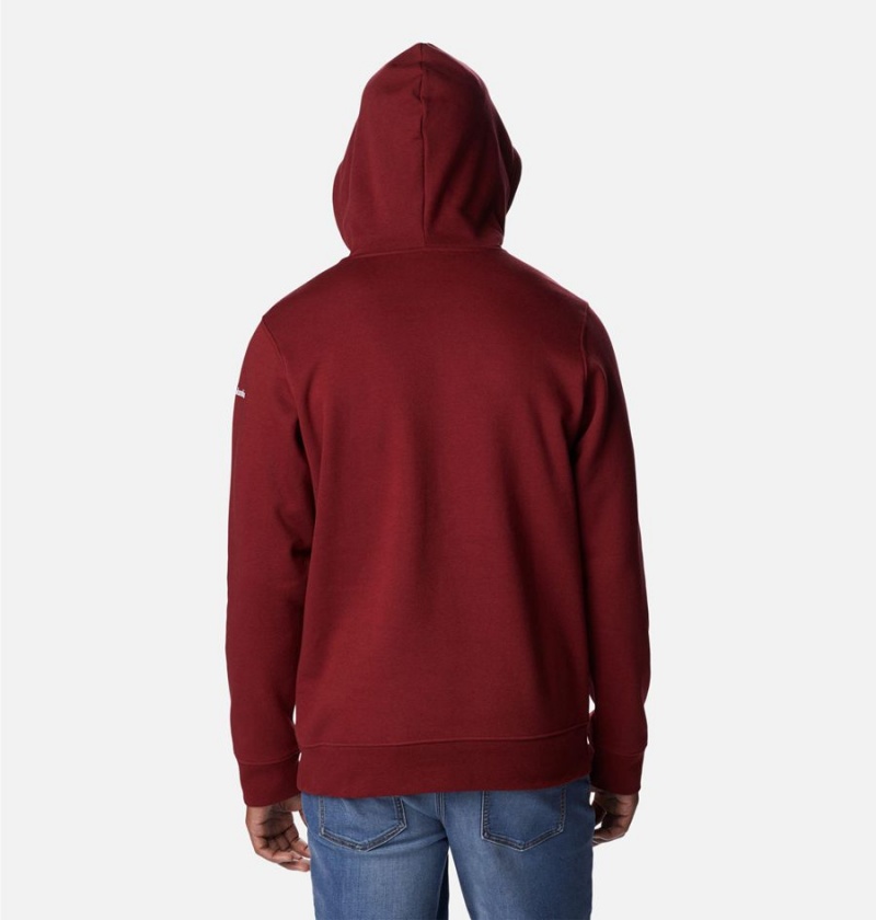 Columbia Trek Men's Hoodie Red | PXMGKN-920
