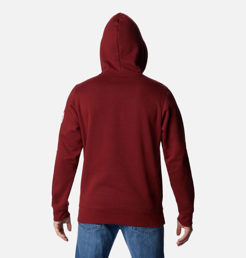 Columbia Trek Men's Hoodie Red | XJERCO-610