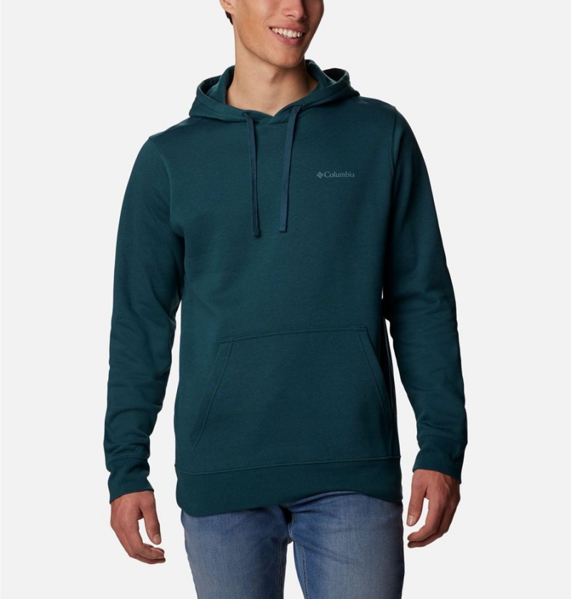 Columbia Trek Men\'s Hoodie Turquoise | VDPWQZ-153
