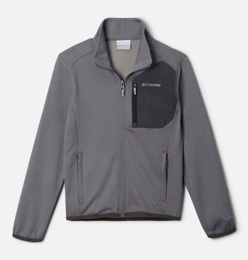 Columbia Triple Canyon Full Zip Kids\' Jacket Grey | QGUDXT-148