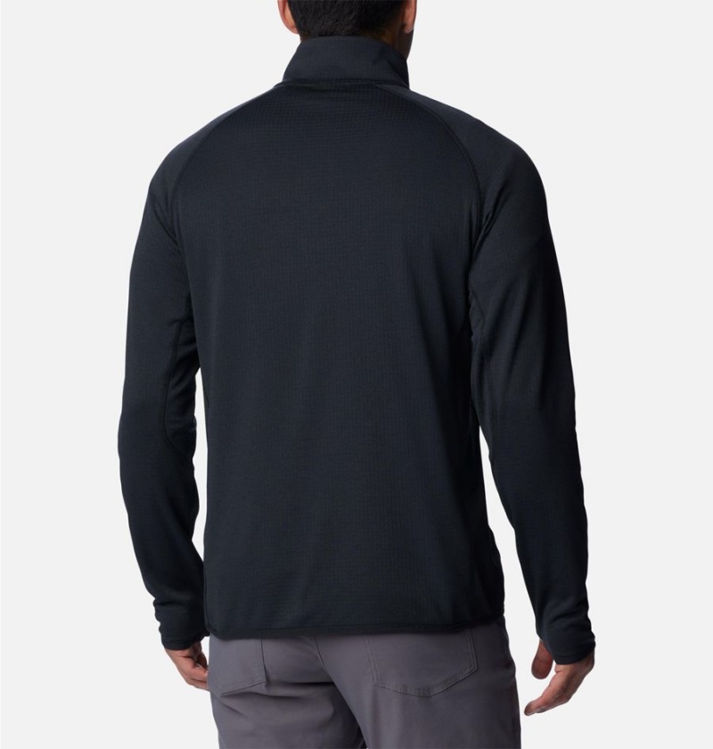 Columbia Triple Canyon Half Zip Men's Pullover Black | FJEGCV-139