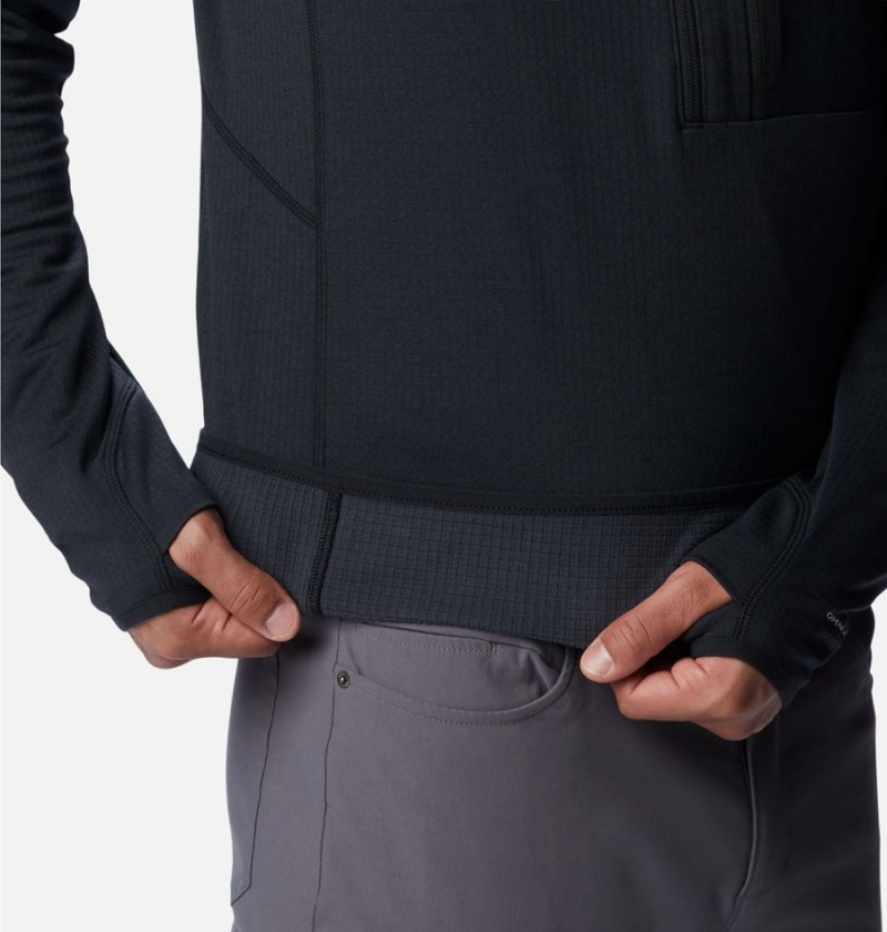 Columbia Triple Canyon Half Zip Men's Pullover Black | FJEGCV-139