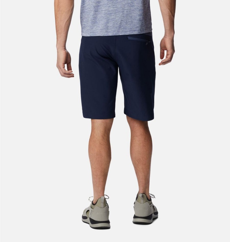 Columbia Triple Canyon II Men's Shorts Navy | GLJNDH-056