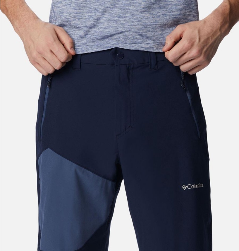 Columbia Triple Canyon II Men's Shorts Navy | GLJNDH-056