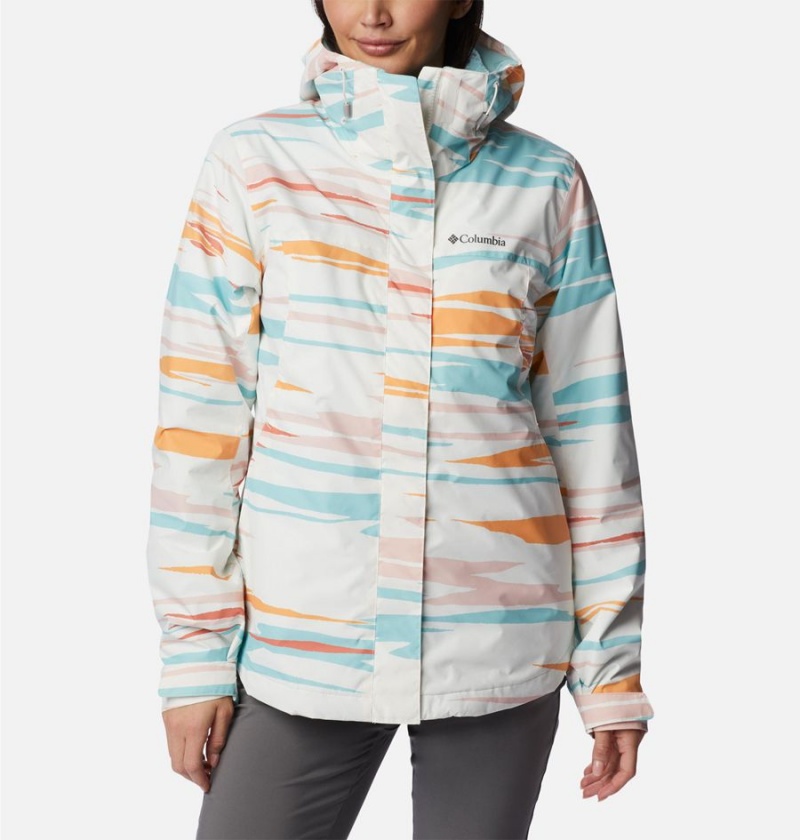 Columbia Tunnel Falls II Interchange Women's 3 In 1 Jackets White | WECKGJ-401