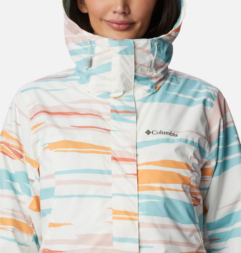 Columbia Tunnel Falls II Interchange Women's 3 In 1 Jackets White | WECKGJ-401
