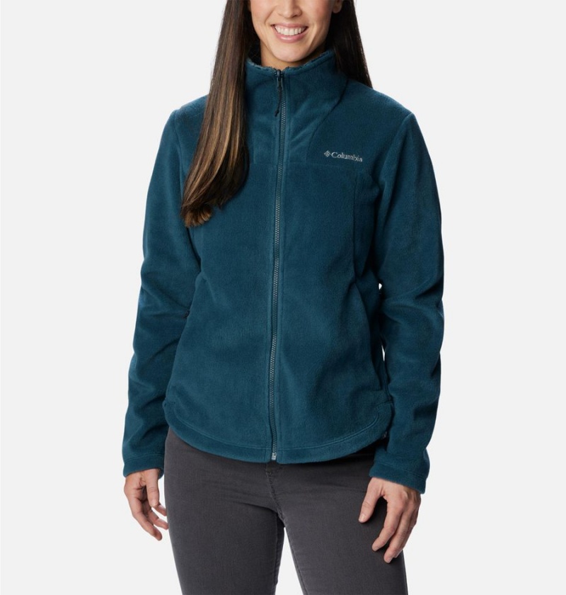 Columbia Tunnel Falls II Interchange Women's 3 In 1 Jackets Turquoise | NKSYMD-643