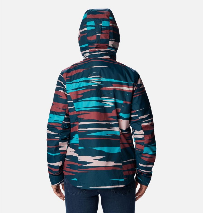 Columbia Tunnel Falls II Interchange Women's 3 In 1 Jackets Turquoise | YAKSPT-754