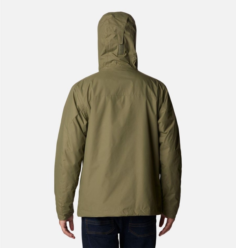Columbia Tunnel Falls Interchange Men's 3 In 1 Jackets Green | MIWSUC-025