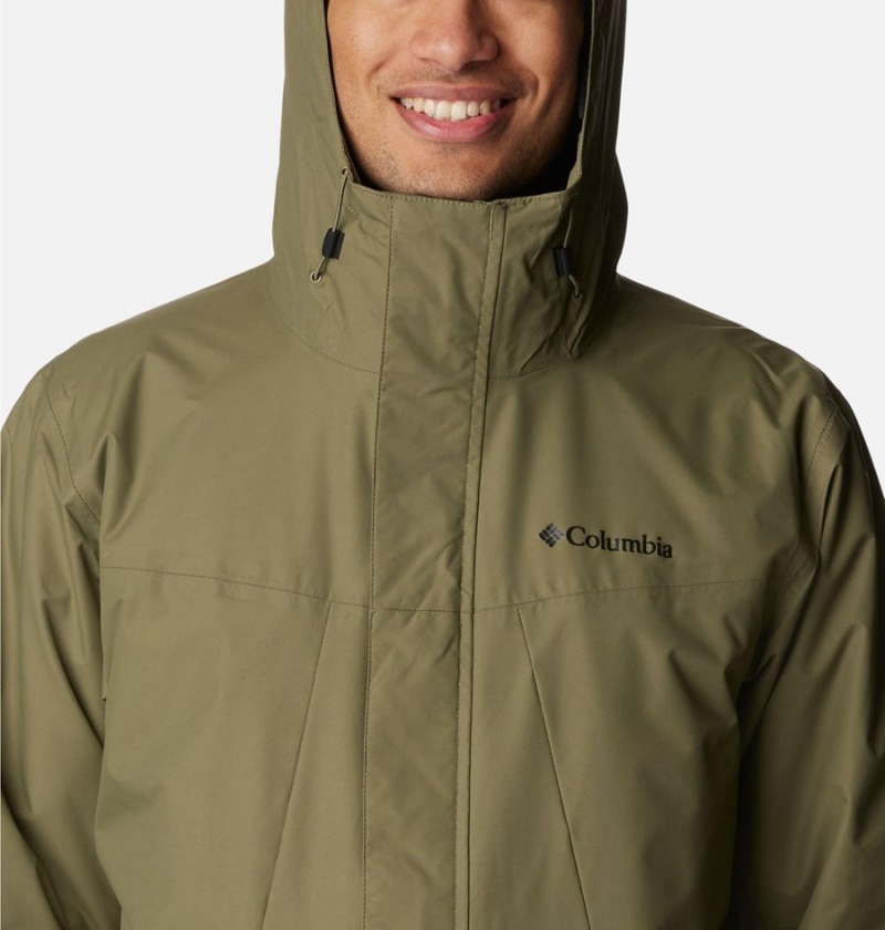 Columbia Tunnel Falls Interchange Men's 3 In 1 Jackets Green | MIWSUC-025