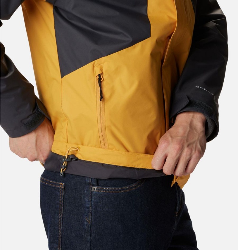 Columbia Tunnel Falls Interchange Men's 3 In 1 Jackets Yellow | LRFYKA-387