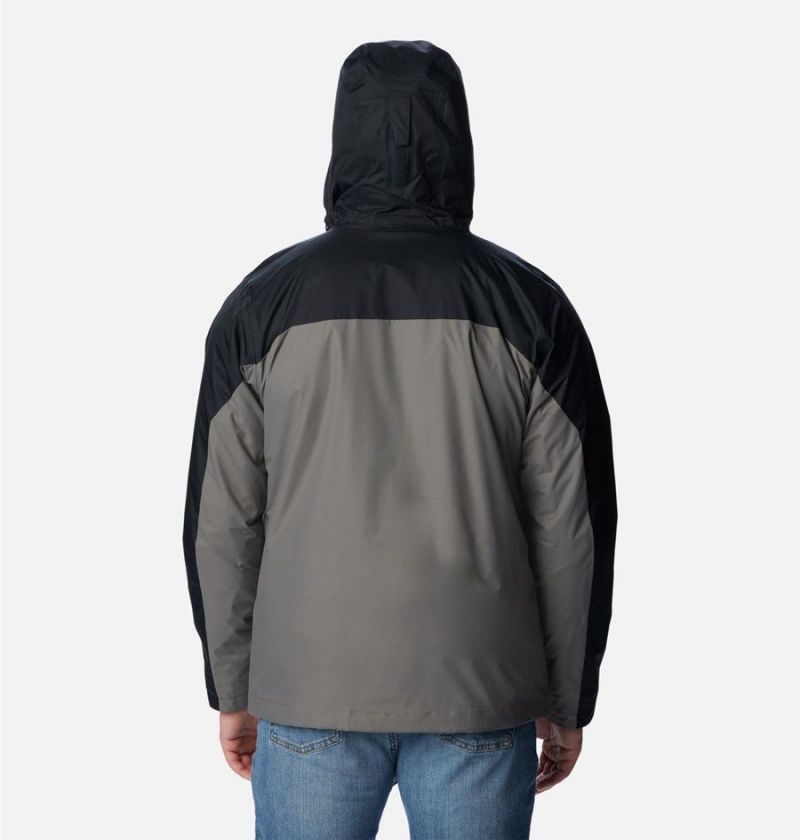 Columbia Tunnel Falls Interchange Men's 3 In 1 Jackets Grey | DAHXLO-480