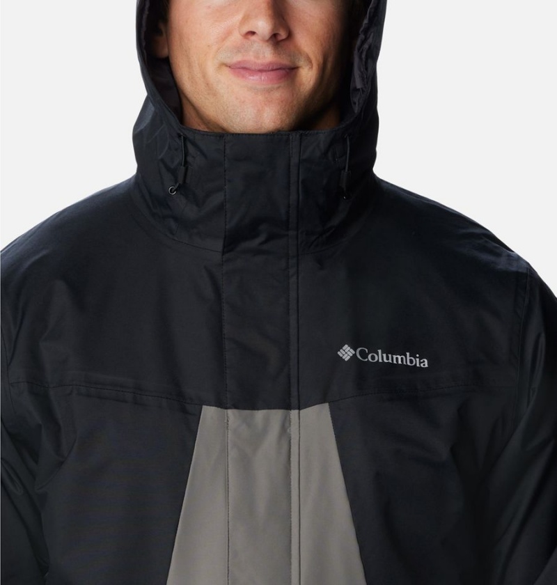 Columbia Tunnel Falls Interchange Men's 3 In 1 Jackets Grey | DAHXLO-480