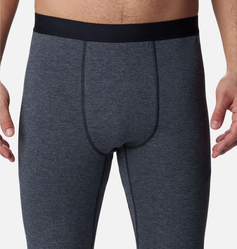 Columbia Tunnel Springs Wool Baselayer Tights Men's Pants Black | ZRQXPJ-746