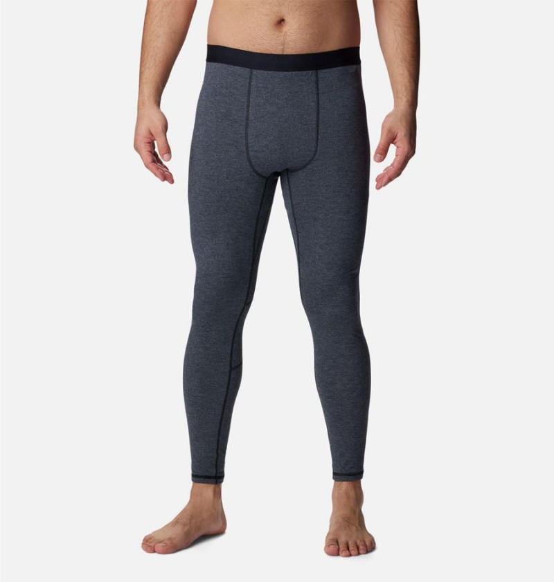 Columbia Tunnel Springs Wool Baselayer Tights Men\'s Pants Black | ZRQXPJ-746