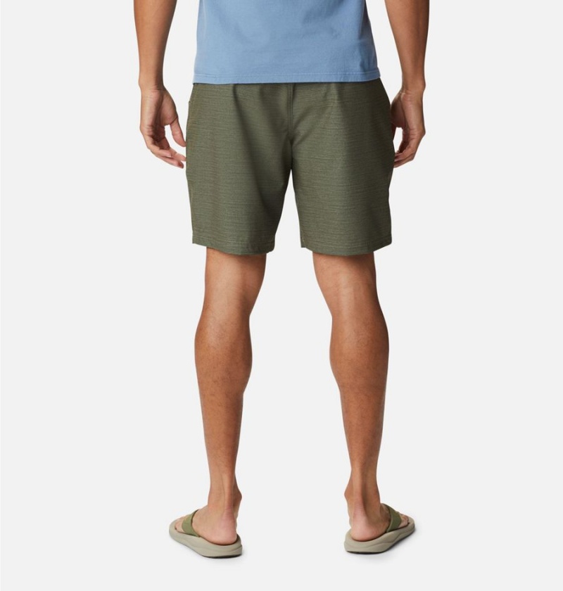 Columbia Twisted Creek Men's Shorts Green | RNBZCQ-357