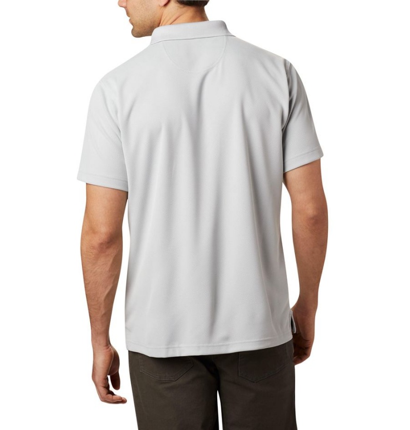 Columbia Utilizer Men's Polo Shirt Grey | KILNEB-367