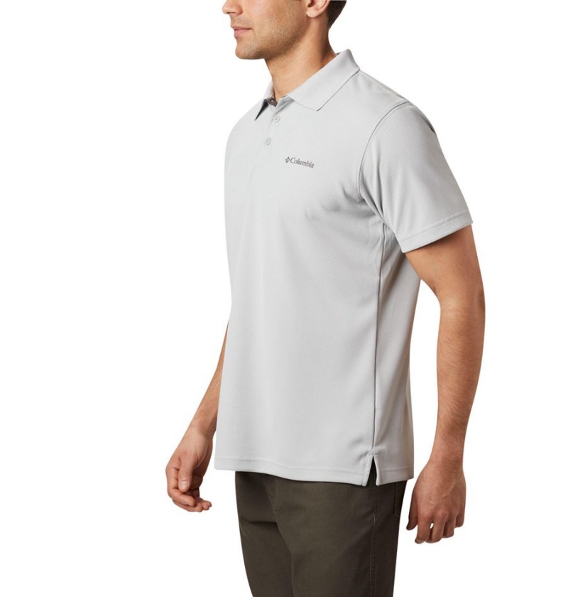Columbia Utilizer Men's Polo Shirt Grey | KILNEB-367