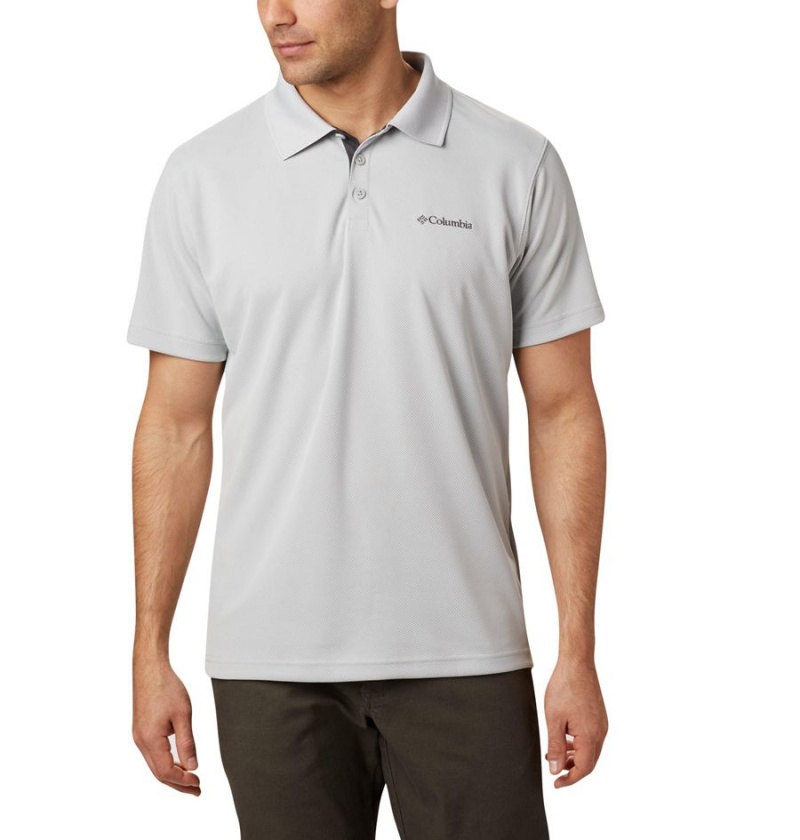 Columbia Utilizer Men\'s Polo Shirt Grey | KILNEB-367